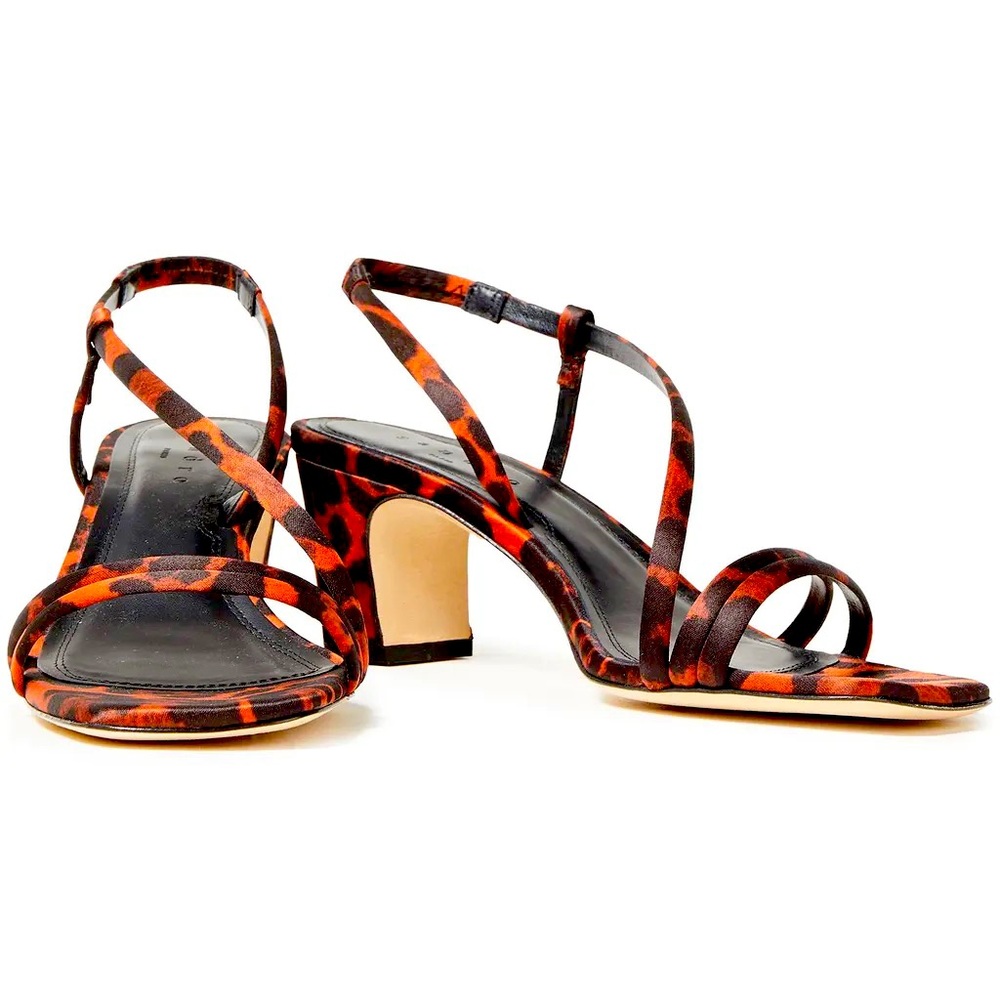 Sandro Mae Leopard Sandal